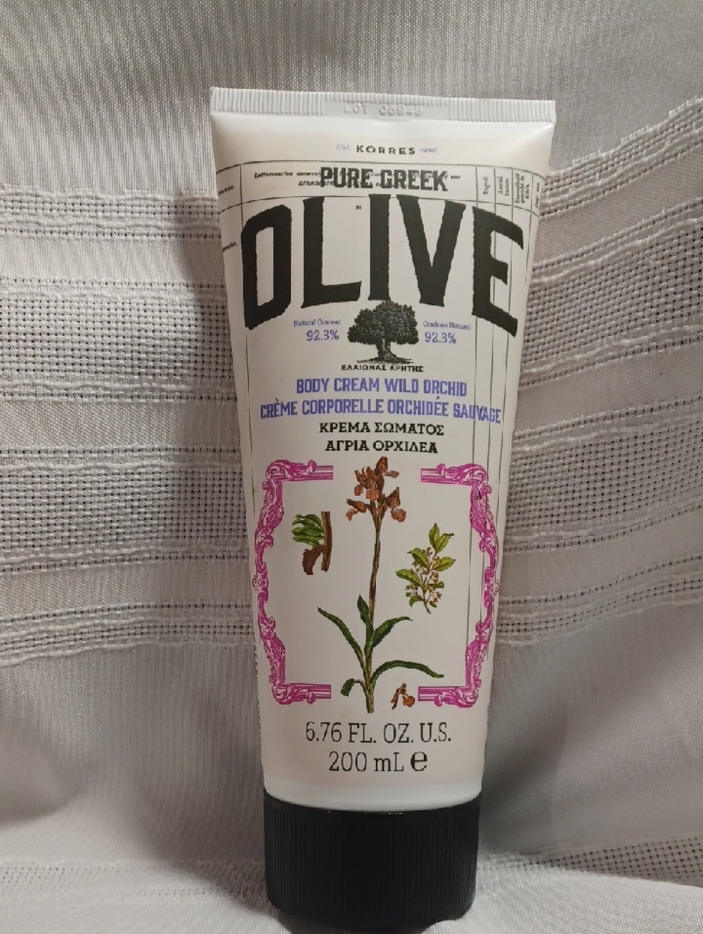 Korres Wild Orchid Body Cream 6.76oz